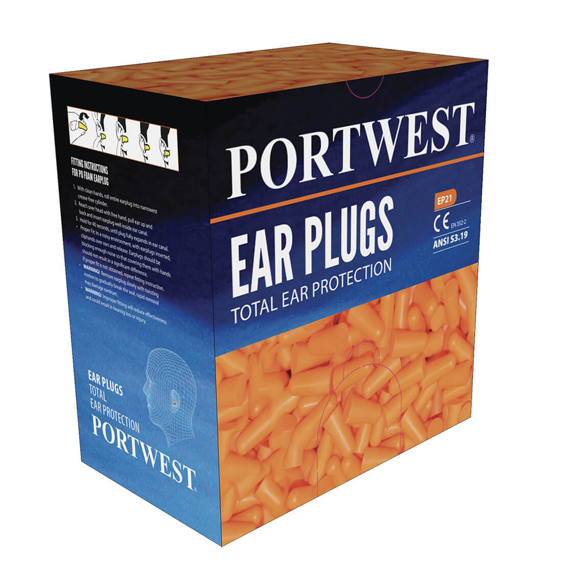 EP21 - Ear Plug Disp Refill pack (500)